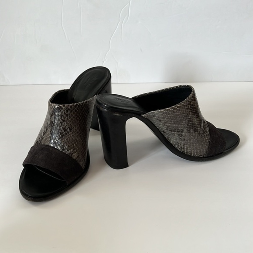 Rag & Bone Python Tristan Suede Snake-Embossed Le… - image 7